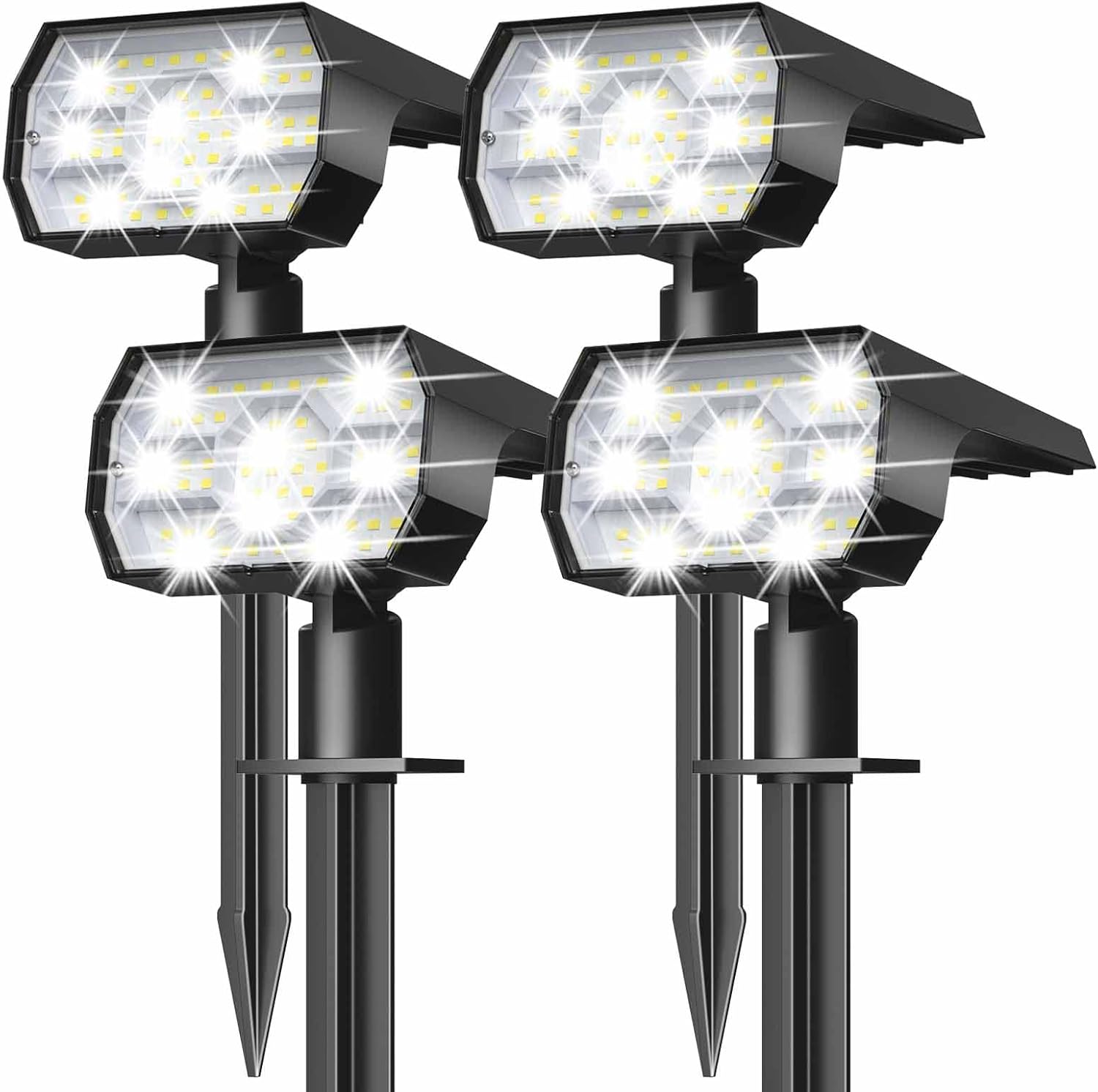 56 LED Warm Solar Garden Lights