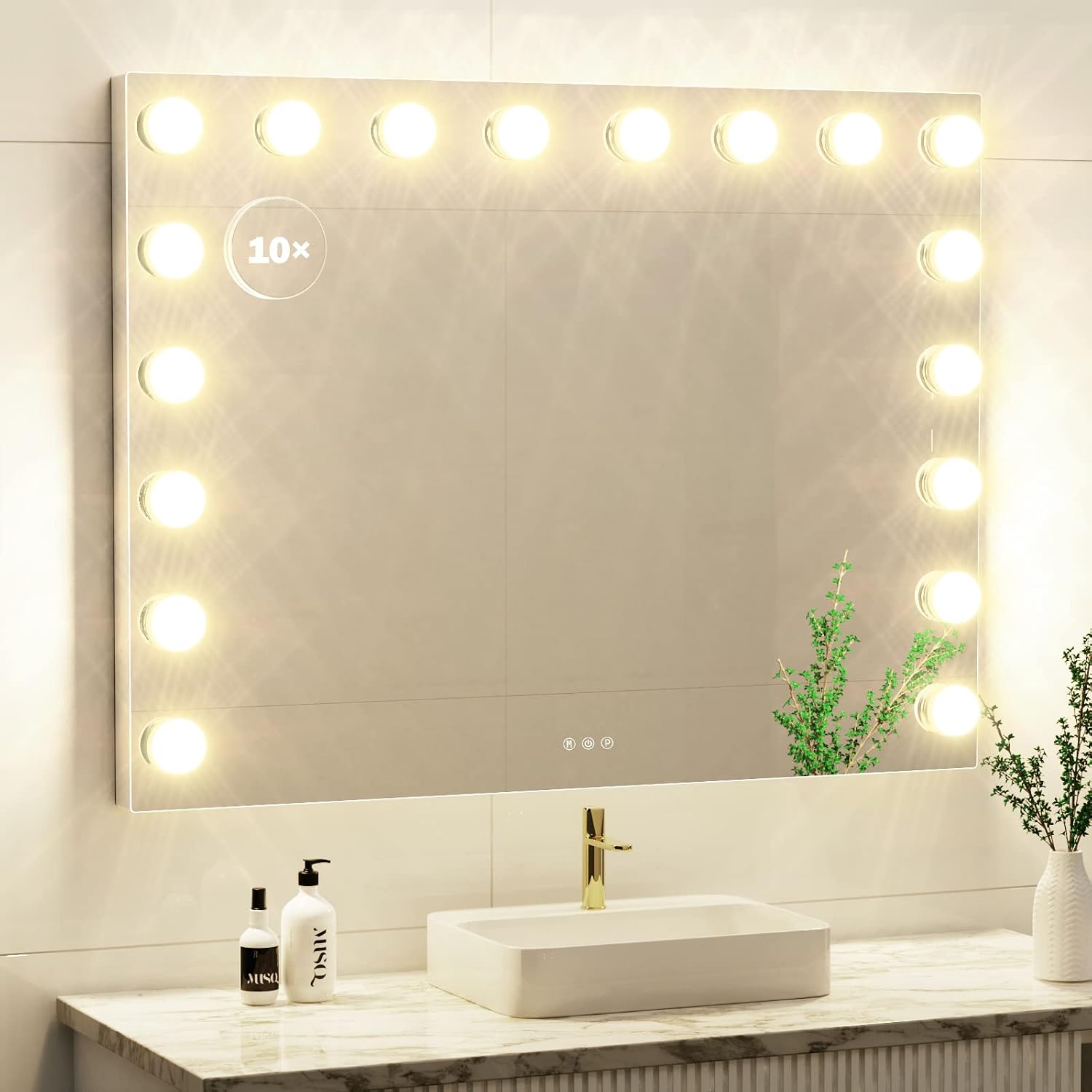 32×24 Inch LED Attractive Makeup Mirror