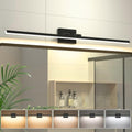 48 Inch Rotatable Black LED Vanity Light