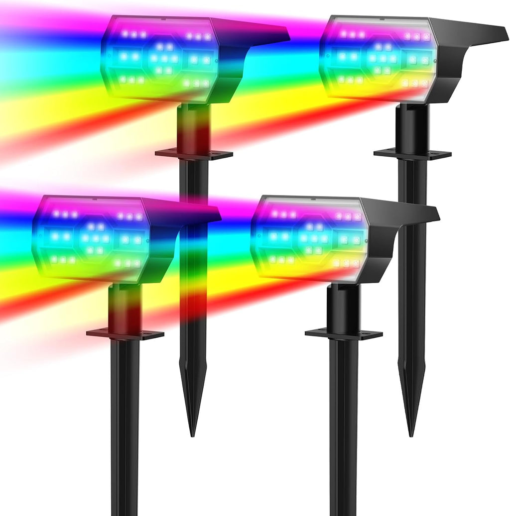 56 LED Warm Solar Garden Lights