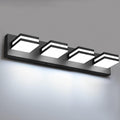 24In Black Rotatable 4-Light Vanity Light