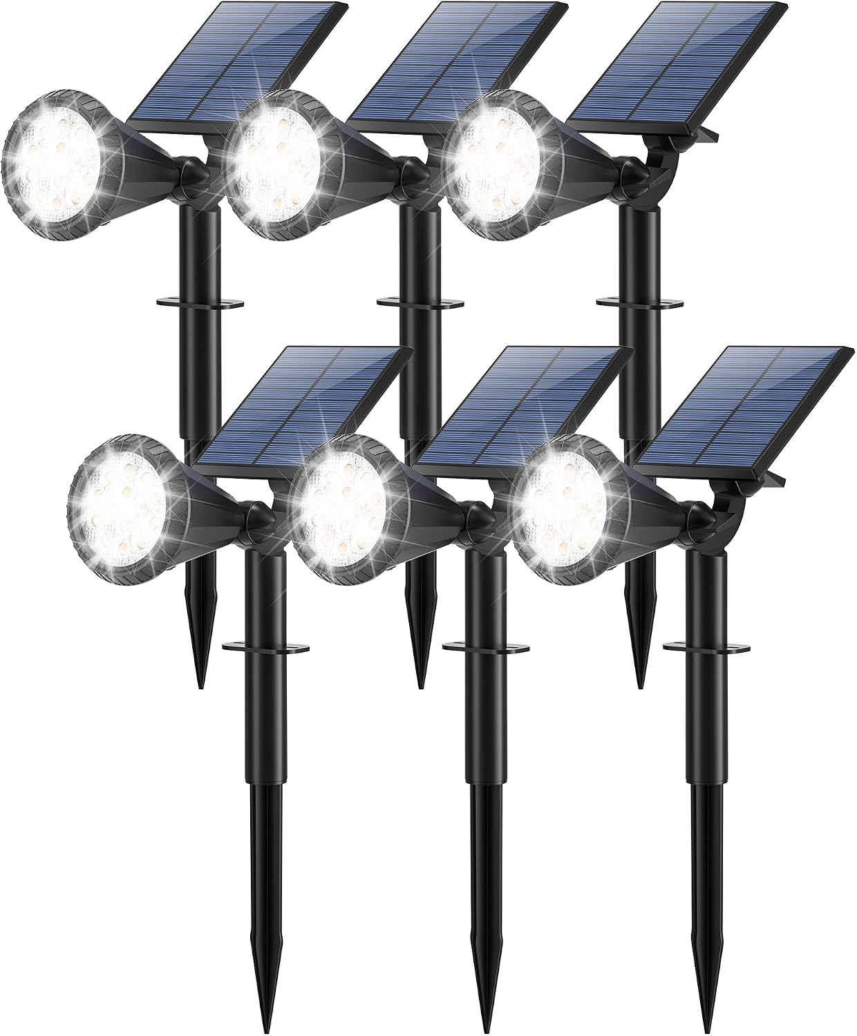 Adjustable RGB Solar Garden Spot Lights