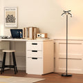 Black Rotatable Remote Floor Reading Lamp