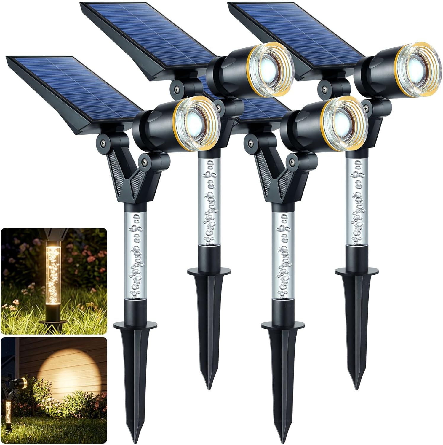 Adjustable Warm Solar Garden Lights