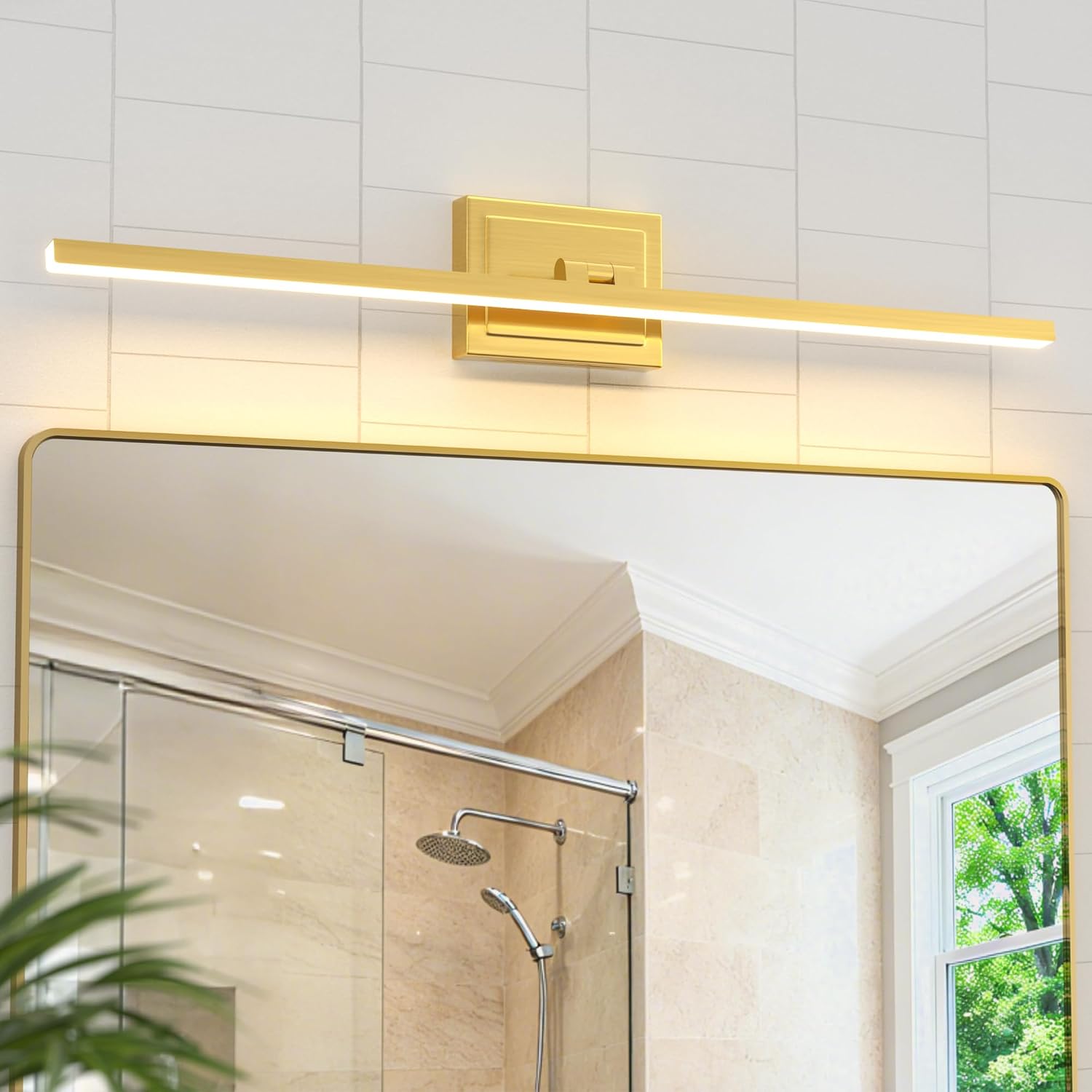 24 Inch Rotatable Dimmable Bathroom Vanity Light