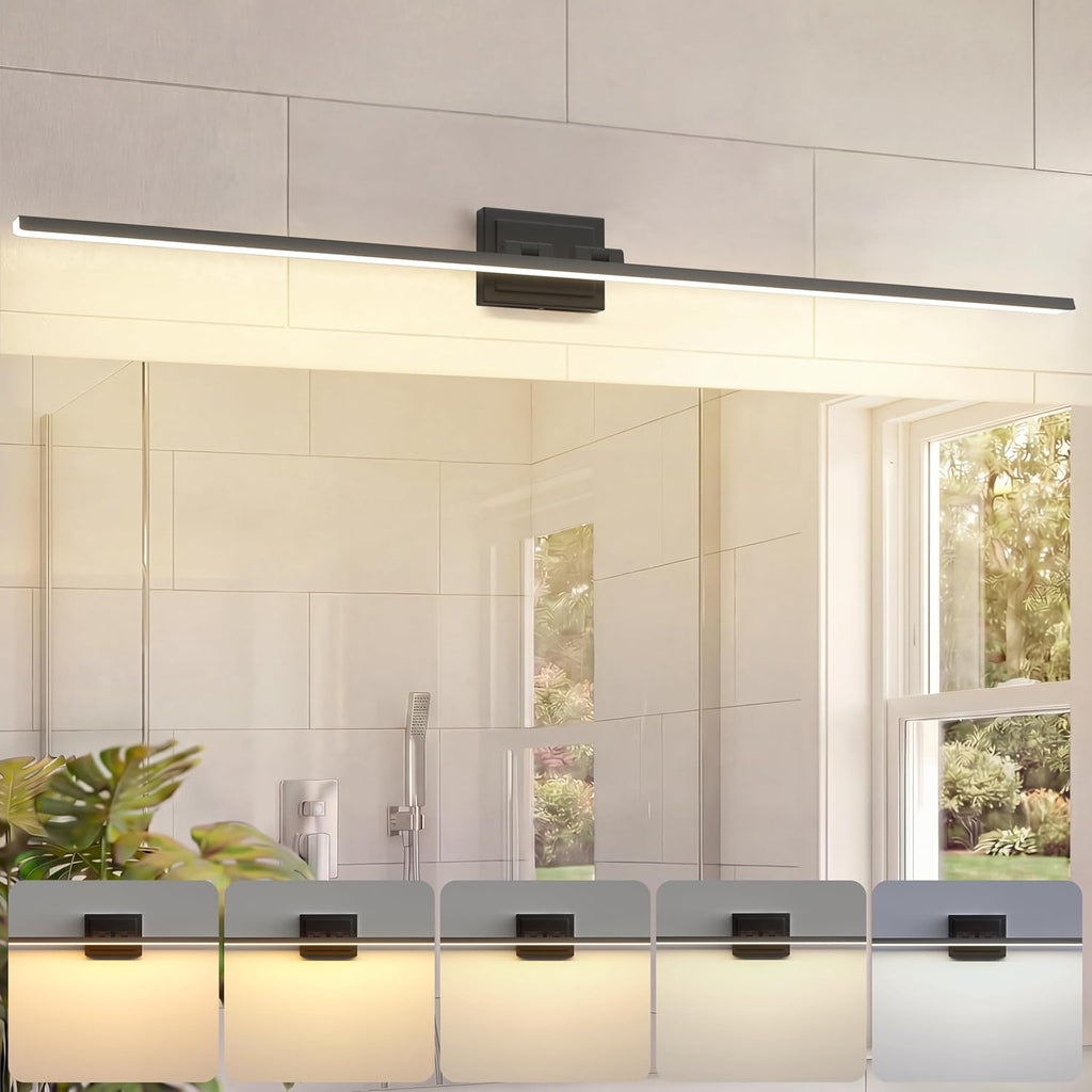 24 Inch Rotatable Dimmable Bathroom Vanity Light