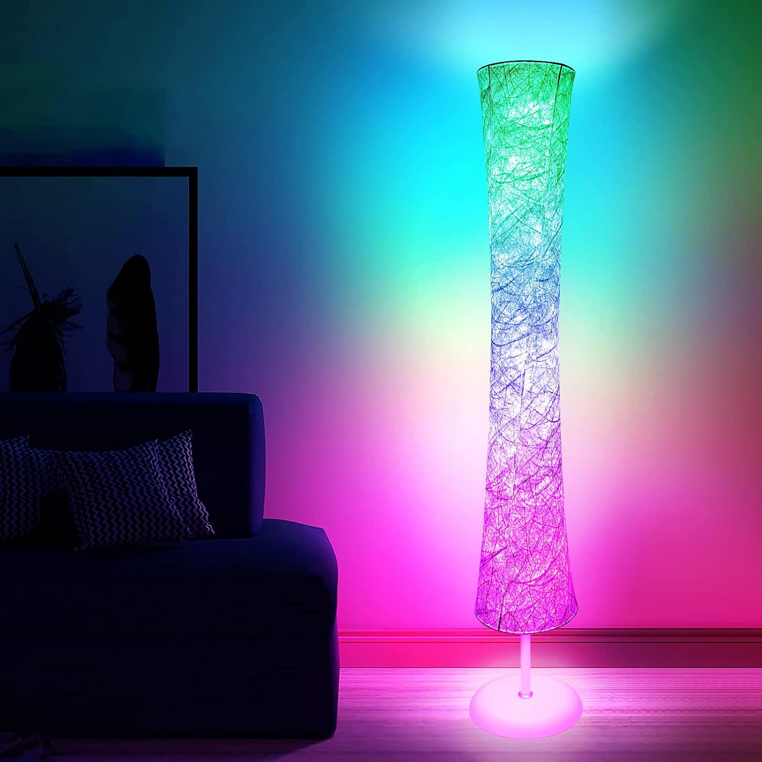 Attractive Smart Music Sync Color Floor Lamp