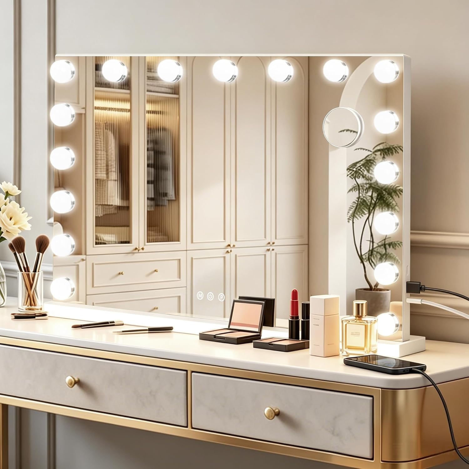 23×18 Inch LED Attractive Makeup Mirror