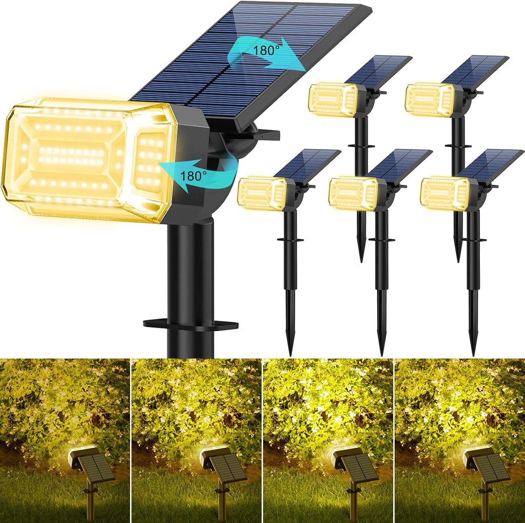 Adjustable Cool White Solar Lights