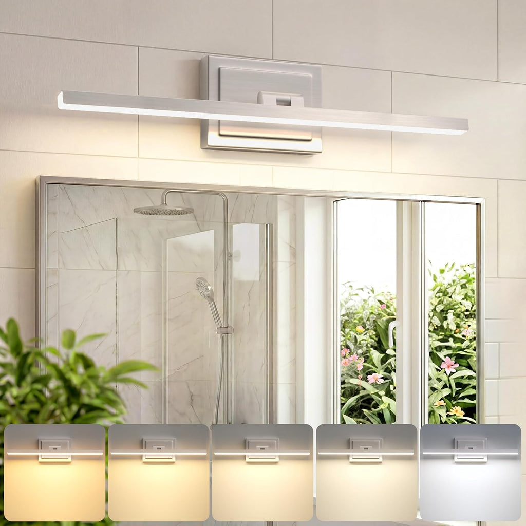 24 Inch Rotatable Dimmable Bathroom Vanity Light