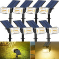 Adjustable Warm White Solar Spotlights