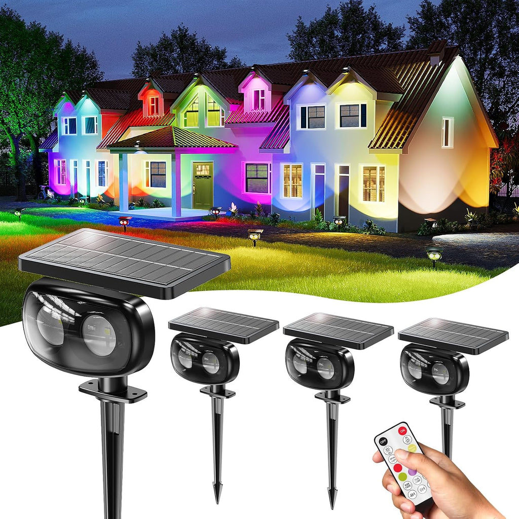Fashionable and practical Waterproof Solar Garden Spot Lights