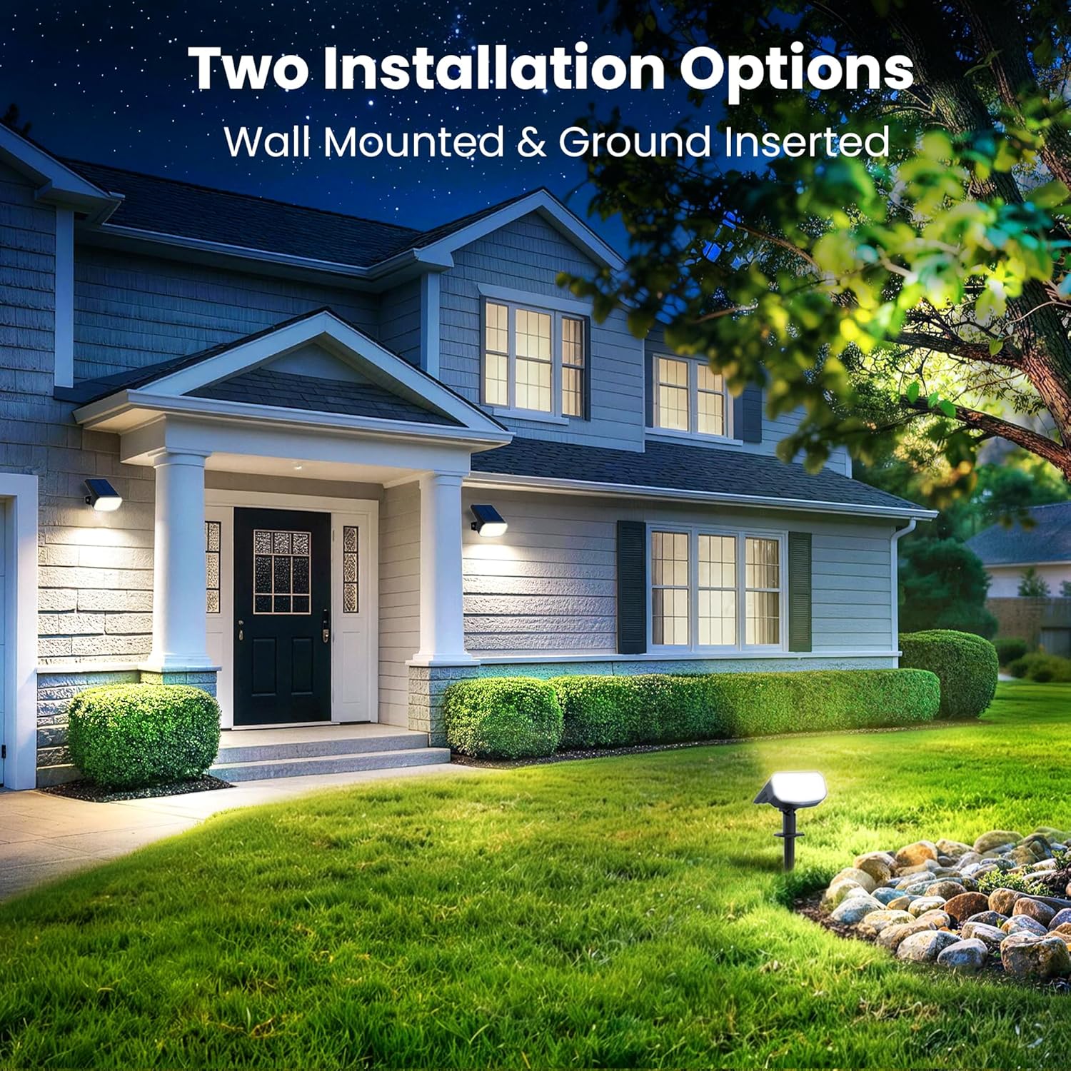 Fashionable and practical Solar Garden Spot Lights