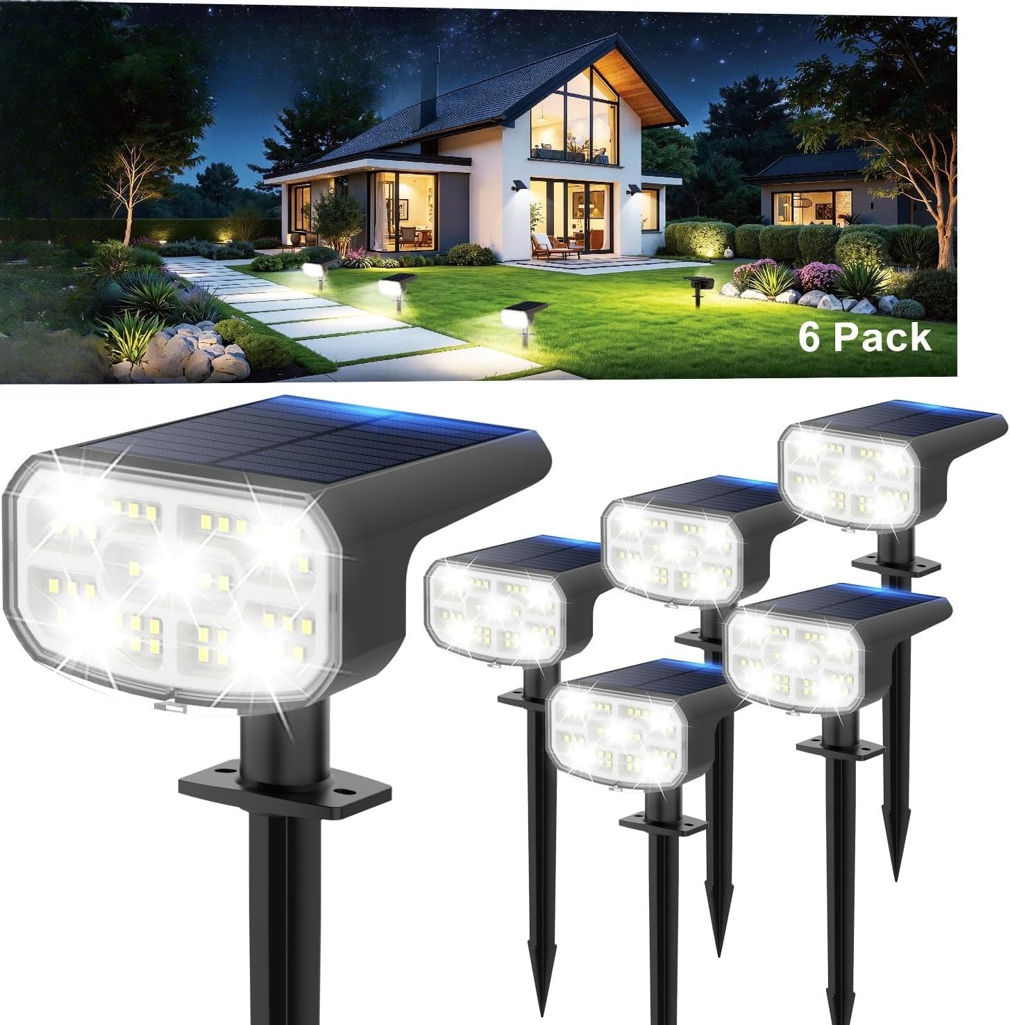 Fashionable and practical Solar Garden Spot Lights